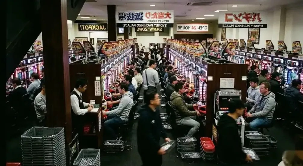Prize counter shelves with collectables